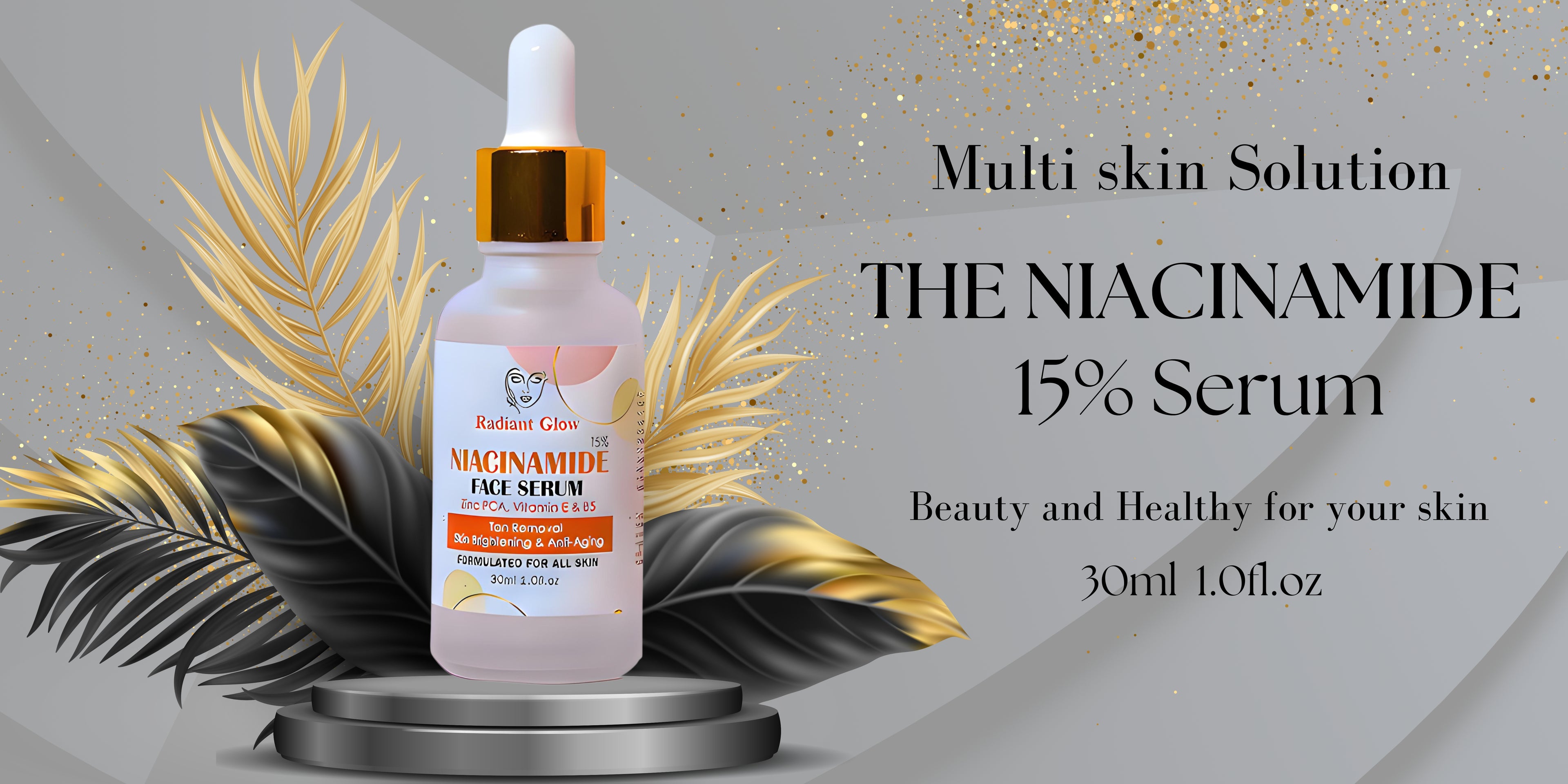 Multi skin solution niacinamide 15% face serum