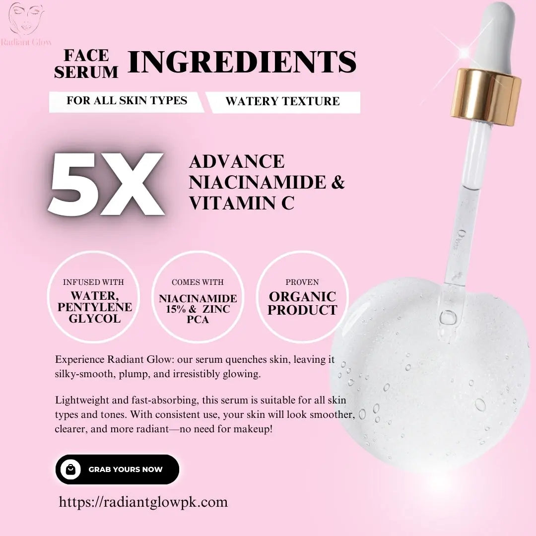 Radiant Glow Niacinamide 15% Face Serum Radiant Glow